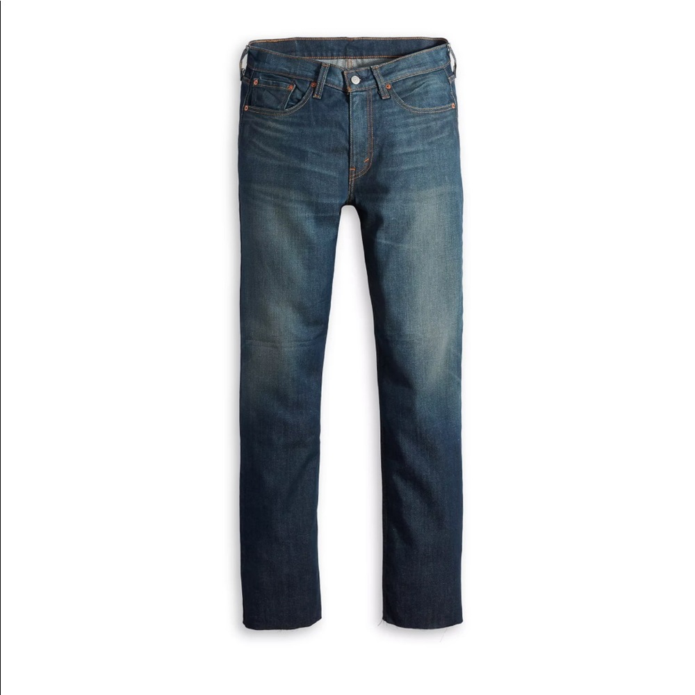 Men’s LEVI’S 513 Slim Straight Flex Jeans 👖 Dark Wash
